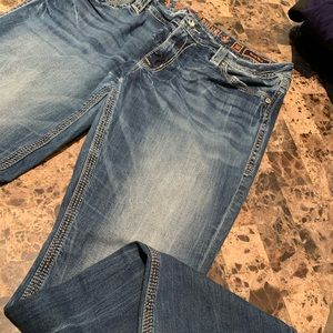 Rock rival jeans size 36 easy boot